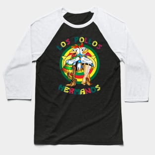 Los Pollos Hermanos Rasta Baseball T-Shirt